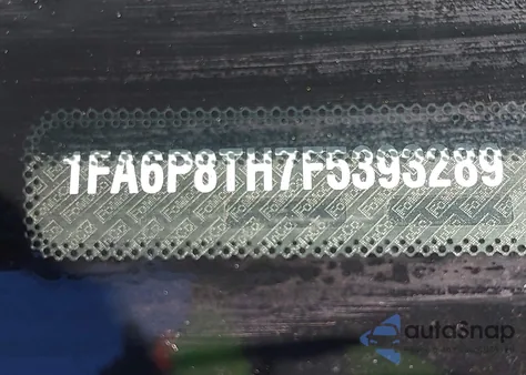 2015 Ford Mustang Ecoboost из США, поврежденный, VIN 1FA6P8TH7F5393289